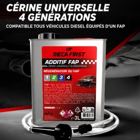 Additif FAP, cérine universelle, 3L - MECA FIRST | Mecafirst.fr